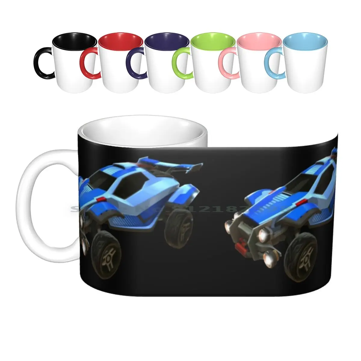 Rocket Soccer Car Ceramic Mugs Coffee Cups Milk Tea Mug Rocket League Rocket Soccer Rocketleague Rocket League Rocket League