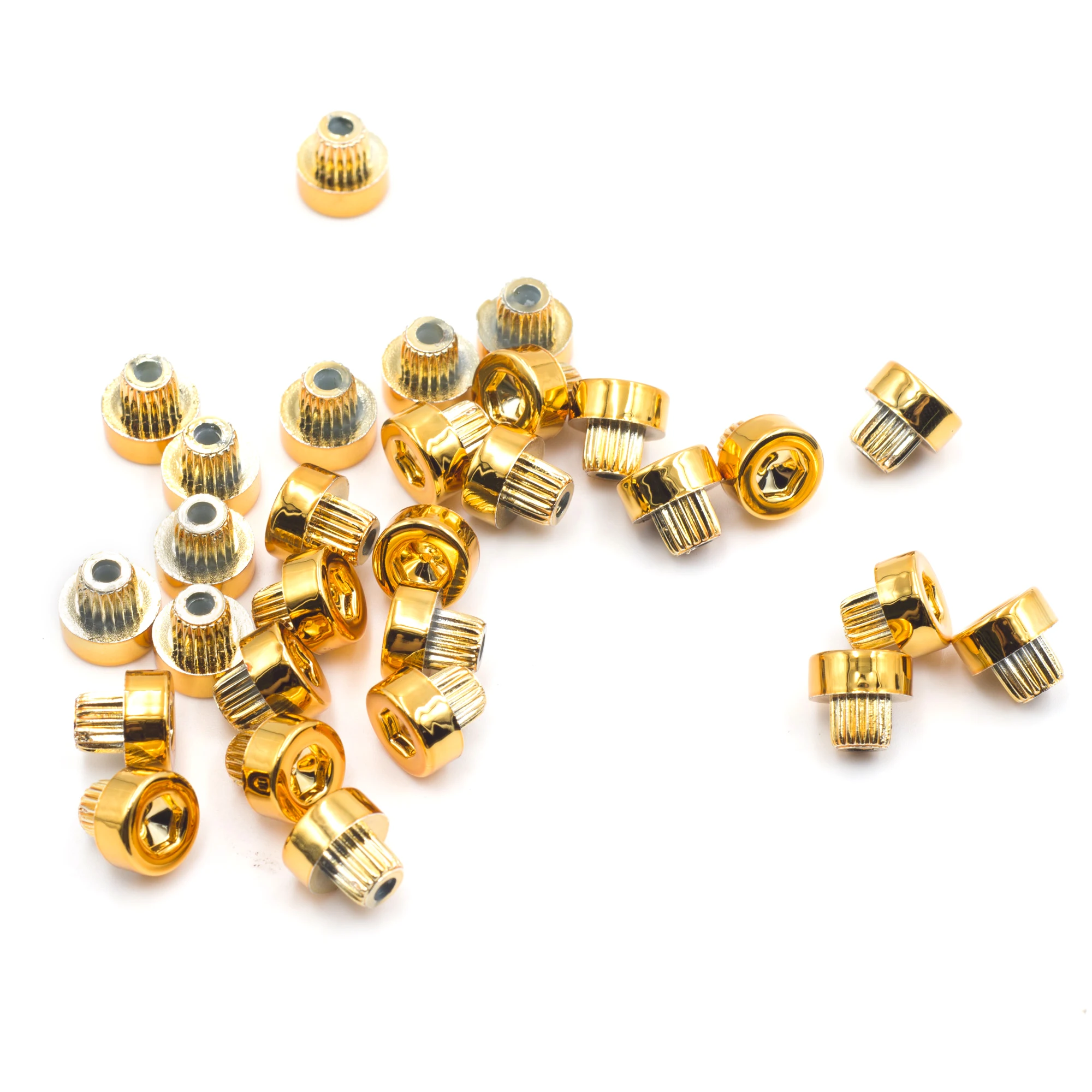 100pcs Various Sizes Wheel Rivets Nuts For Rim Cap Lip Screw Bolt Tires Decoration Replacement Car Parts