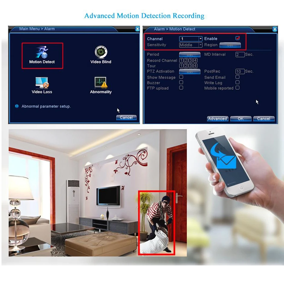 Keview NVR DVR Video Recorder Mini DVR Recorder AHD IP DVR 4 Ch 8 CH IP CCTV Camera DVR NVR TVI CVI CVBS  System Support 5MP/2MP