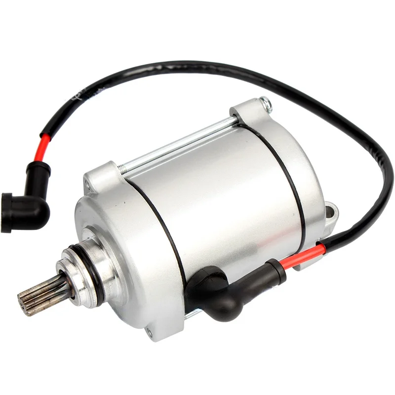 

Electric Starter Motor 9 Teeth For CG125cc 150cc Zongshen ATV Linhai Water cooled Engine Parts Moped Scooter ATV Go Karts