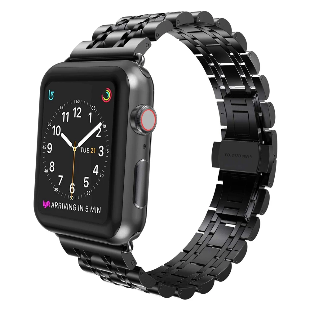 

Correas para for apple watch 5 bands 44mm 40mm wristband for iwatch Serie 4 3 2 band 42mm 38mm Bracelet Stainless Steel strap