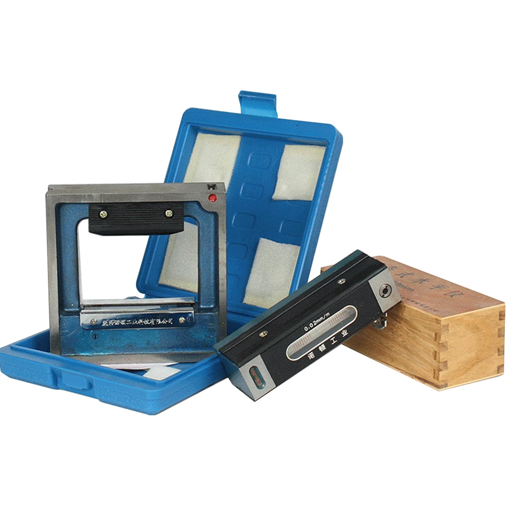 0.02/0.05mm 100/150/200/250/300mm Mechanical Frame level Bar Level Meter Instrument Measuring Tools for Equipment Adjustment