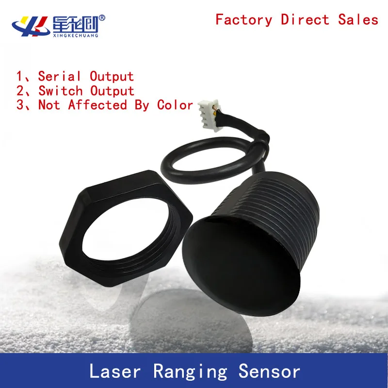 XKC-KL200 Laser Ranging Distance Sensors Small Sized High Precision Anti-interference Photoelectric Optical Infrared Sensor