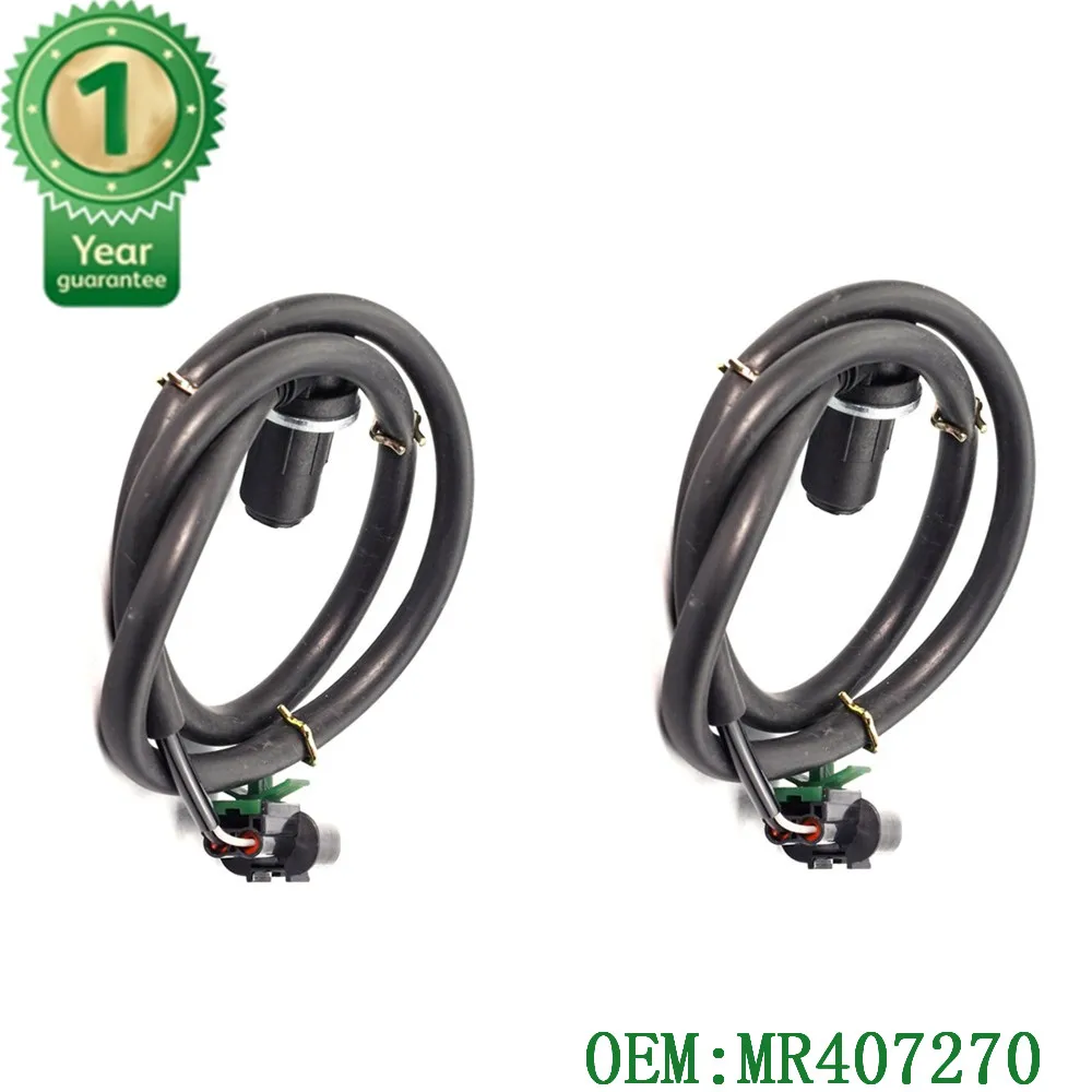 

Set Of 2 OEM MR407270 MR407271 Rear left and right ABS Sensor Wheel Speed Sensor for Mitsubishi Montero 06-01 K-M