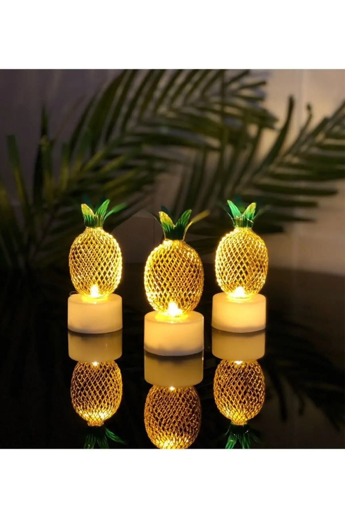 Mini Pineapple Lighting Night Light 3-Design Gift Scarf Home Office Decoration