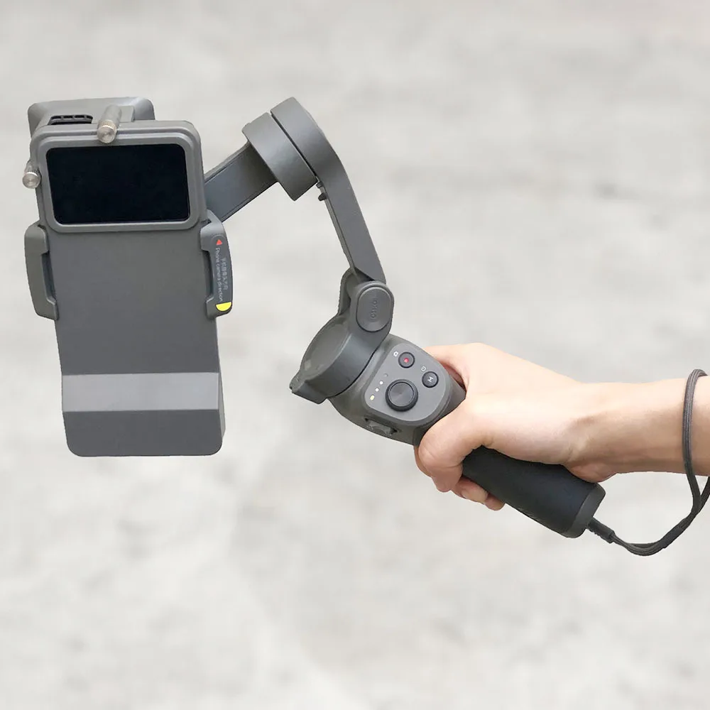 ハンドヘルドジンバルアダプタ移動プロヒーロー 5 6 7 8 ブラック dji osmo アクションマウントプレートカメラアダプタ dji osmo 携帯 3