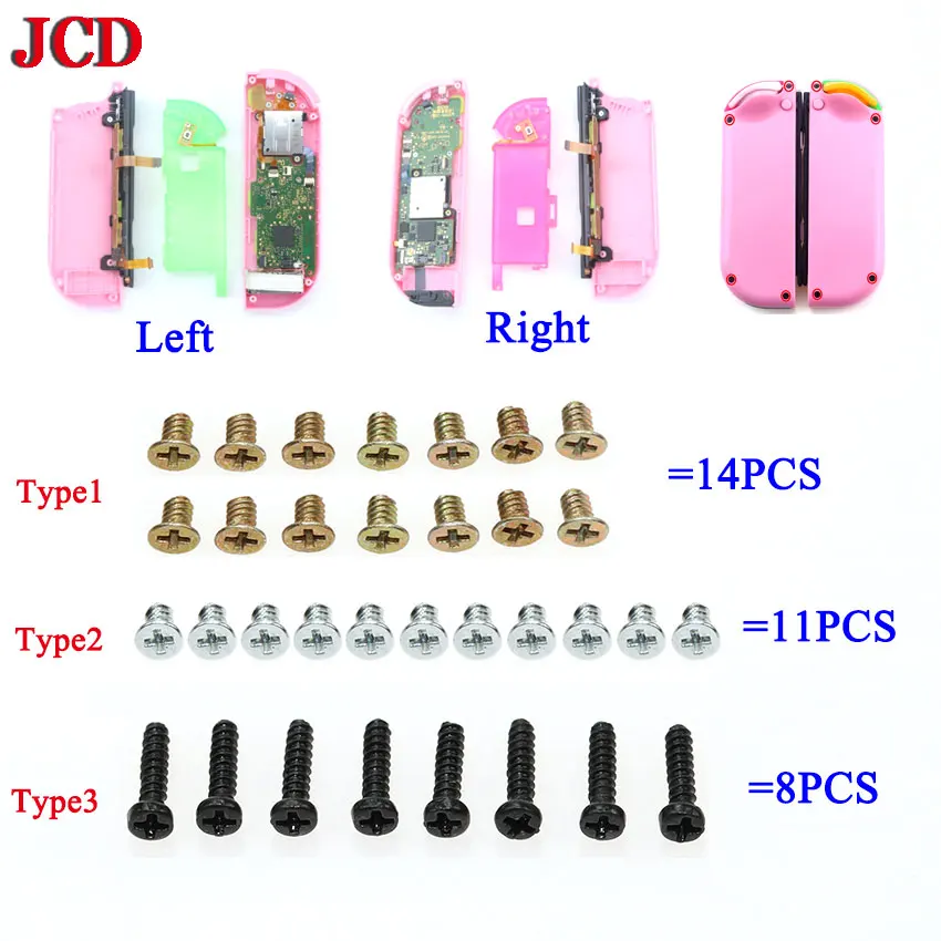 

JCD Cross type screws for Nintend Switch NS NX Joy-Con Repair Parts for JoyCon Controller Left Right