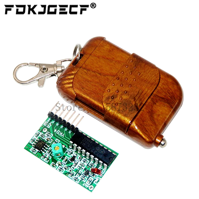 1set IC 2262/2272 4 Channel 315Mhz / 433Mhz Key Wireless Remote Control Kits Receiver module