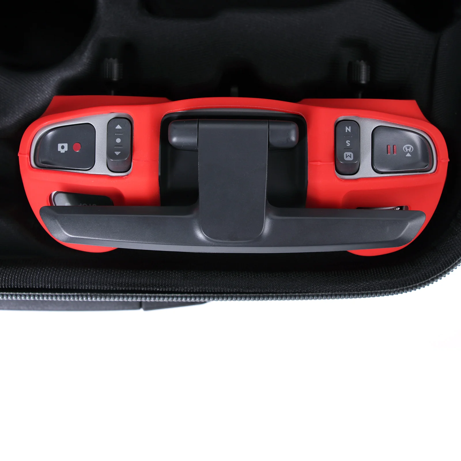 غطاء حماية مع حزام لجهاز التحكم عن بعد بدون طيار DJI FPV، غطاء حماية من السيليكون لملحقات الطائرة بدون طيار RC