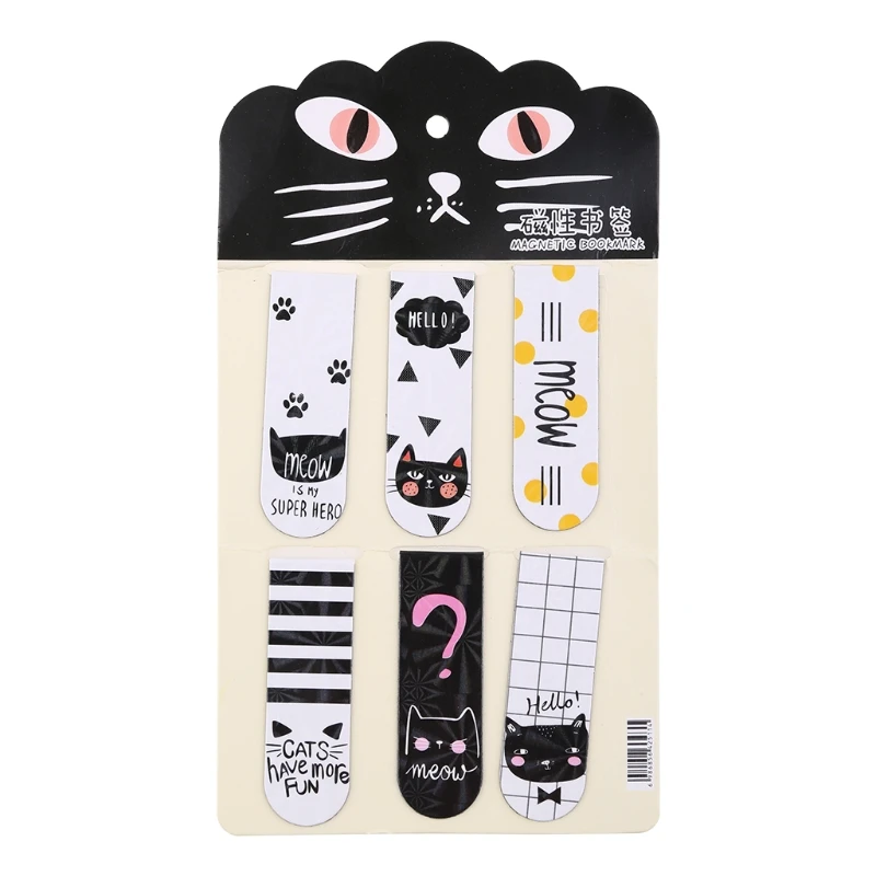 دفتر ملاحظات ممغنط إكسسوارات كتب المعلم هدية مغناطيس صفحة هدايا أدبية لدفتر الكتب القرطاسية مكتب المدرسة