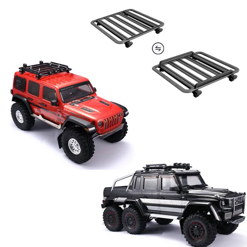 

DJ 1/10 Metal Luggage Rack Upgrade AXIAL SCX10 III third generation JEEP Model RC Car Accessories Parts