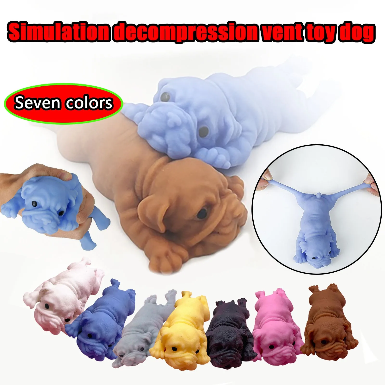 

Squishy Dogs Anime Toys Puzzle Creative Simulation Decompression Toy Anti Stress Party Holiday Gifts For Men And Kids Toy