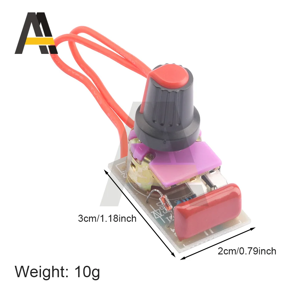 AC 220V 100W Dimmer Module with Potentiometer Switch AC Speed Regulation Module DIY Kit For Arduino