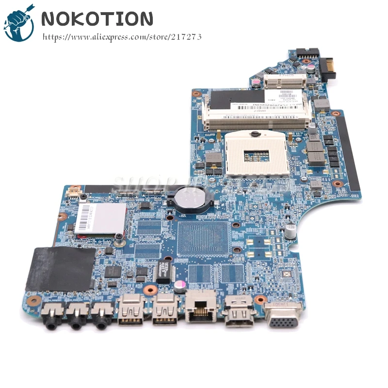 641490-001 641485-001 665351-001 641491-001 MAIN BOARD For HP Pavilion DV6 DV6-6000 Laptop Motherboard HM65 UMA DDR3 Free CPU