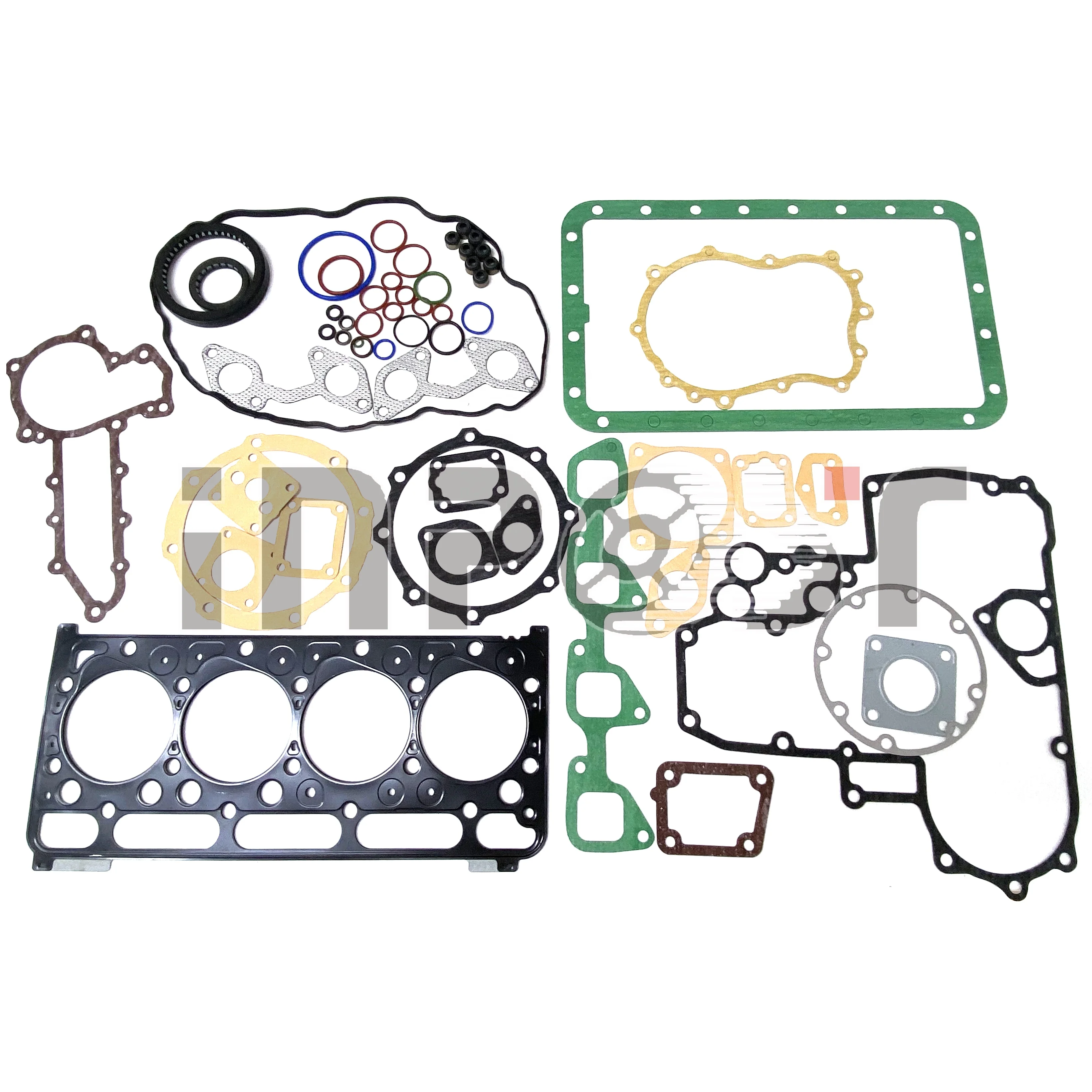 INPOST New Complete Cylinder Head for Kubota v2203 + Full Gasket Set