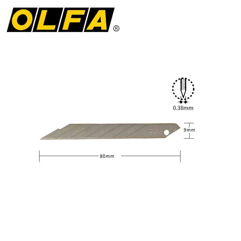 OLFA SAB-10 30-degree angle cutting insert 9MM small blade    10PCS/Lot