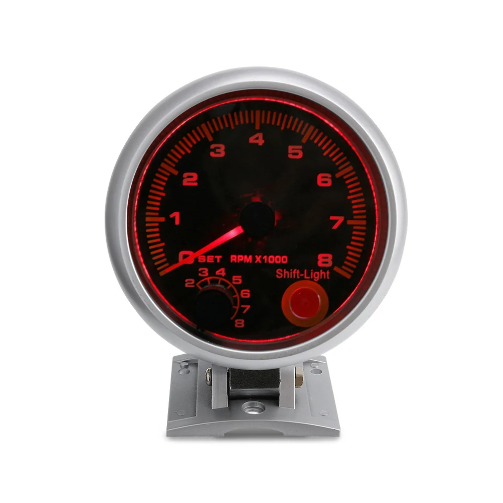 Auto Car Tachometer Tacho Gauge 0~8000 RPM Meter 2