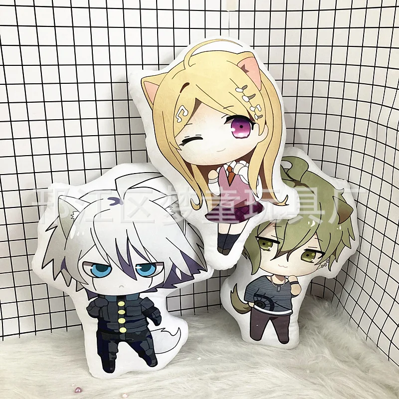 

10cm Danganronpa V3 Plush Doll Anime Danganronpa Akamatsu Kaede Saihara Syuichi Ouma Kokichi Cute Soft Plush Key Pendant Toys