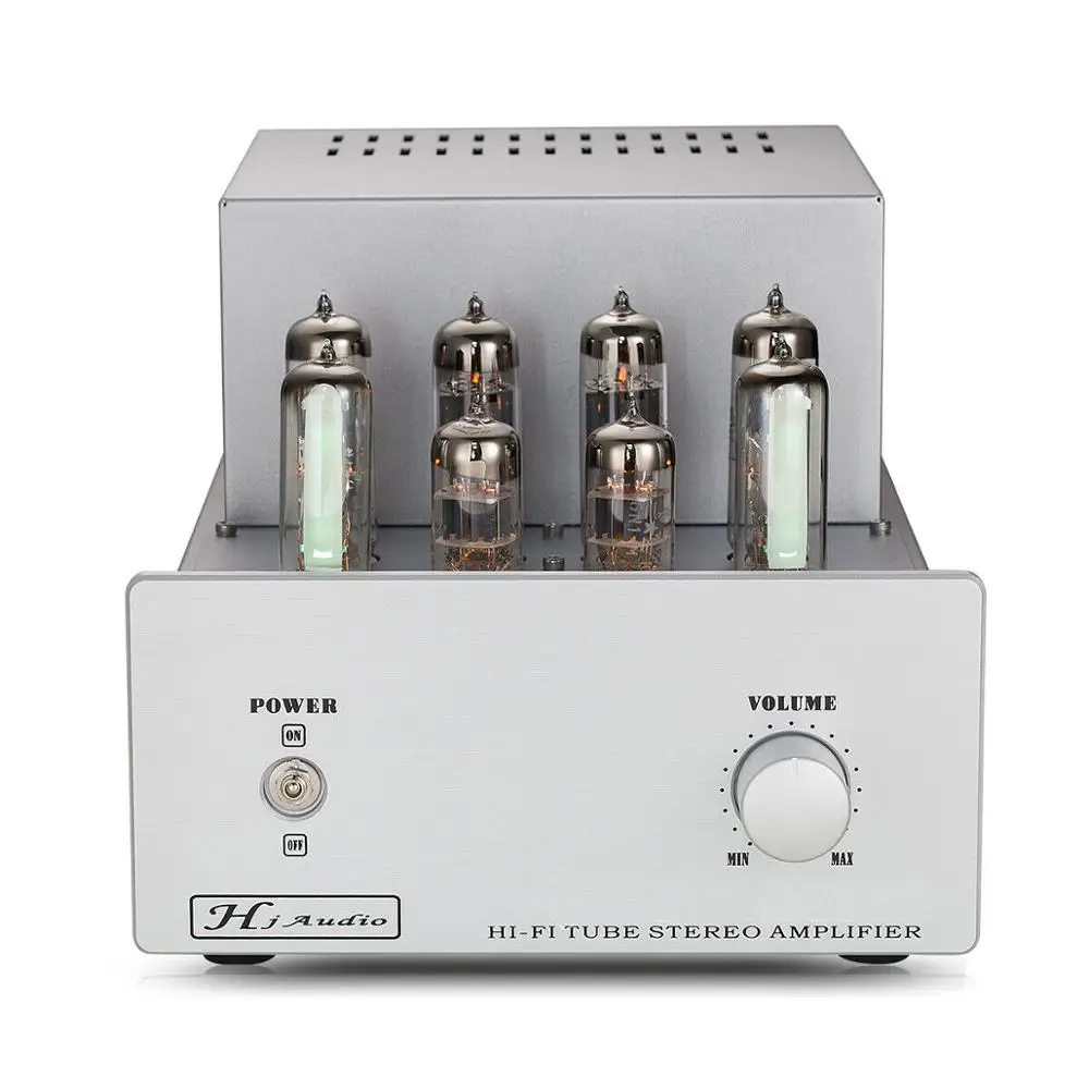 

HUAJI Tube amplifier amplifier ST-6P14/EL84PP 13WX2 push-pull amplifier Class AB Stereo Tube Integrated Amplifier DIY KIT