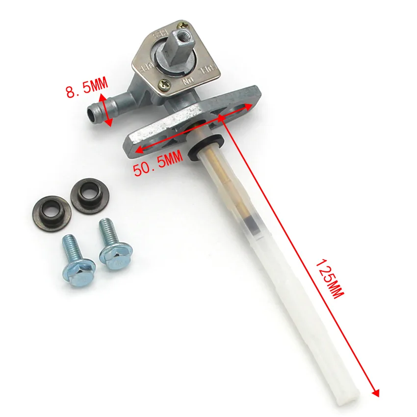 Tanque de gás da motocicleta combustível a gasolina petcock válvula interruptor para honda trx250te recon 250 es trx400fa fourtrax 400 em trx400x trx 400 x