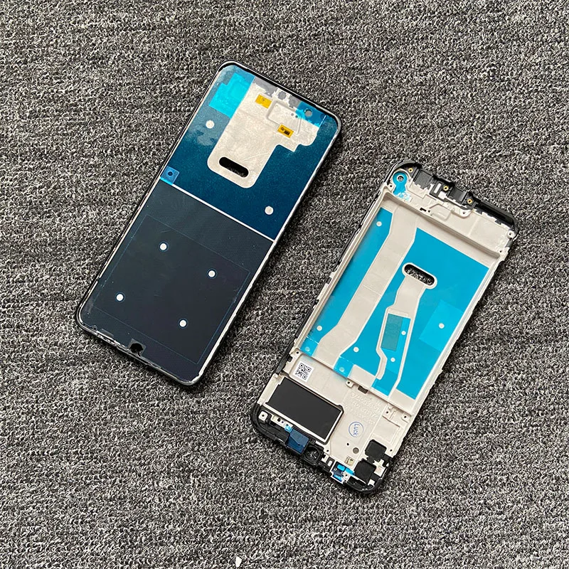 Middle Frame For Huawei Y6P 2020 Front Back Frame Plate Housing Front Bezel Faceplate LCD Supporting