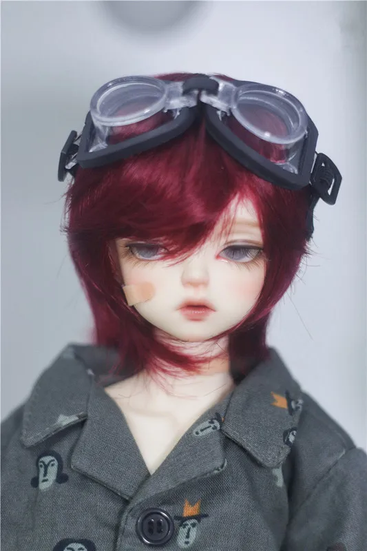 BJD doll wig is suitable for 1/3 1/4 1/6 Uncle SD13fashion new all-match reversible hair and high temperature silk hair for men