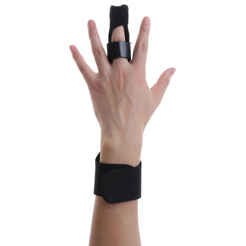 1pcs Adjustable Finger Corrector Splint Trigger Finger Splint Finger Popping Guard Clicking Stiffness For Treat Pain