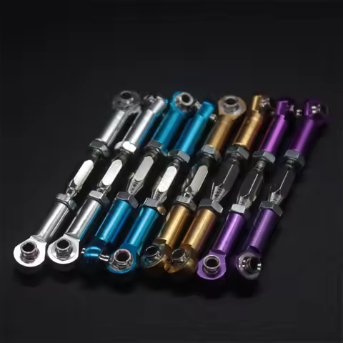106017 HSP ( 06048 ) Upgrade Spare Parts For 1/10 R/C Model Car Gold Aluminum Linkages Alloy Sonic