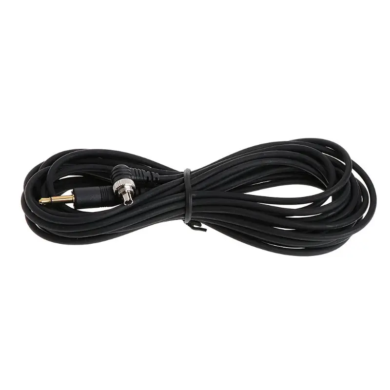 3.5mm Plug to Male Flash PC Sync Cord Cable Light Trigger For Studio Photography Accessories