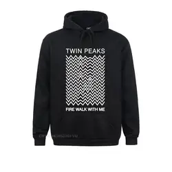 Cool Twin Peaks Hoodies Men Pure Cotton Urban Hoodie Father's Days Fire Walk With Me David Lynch Clothing Camisas