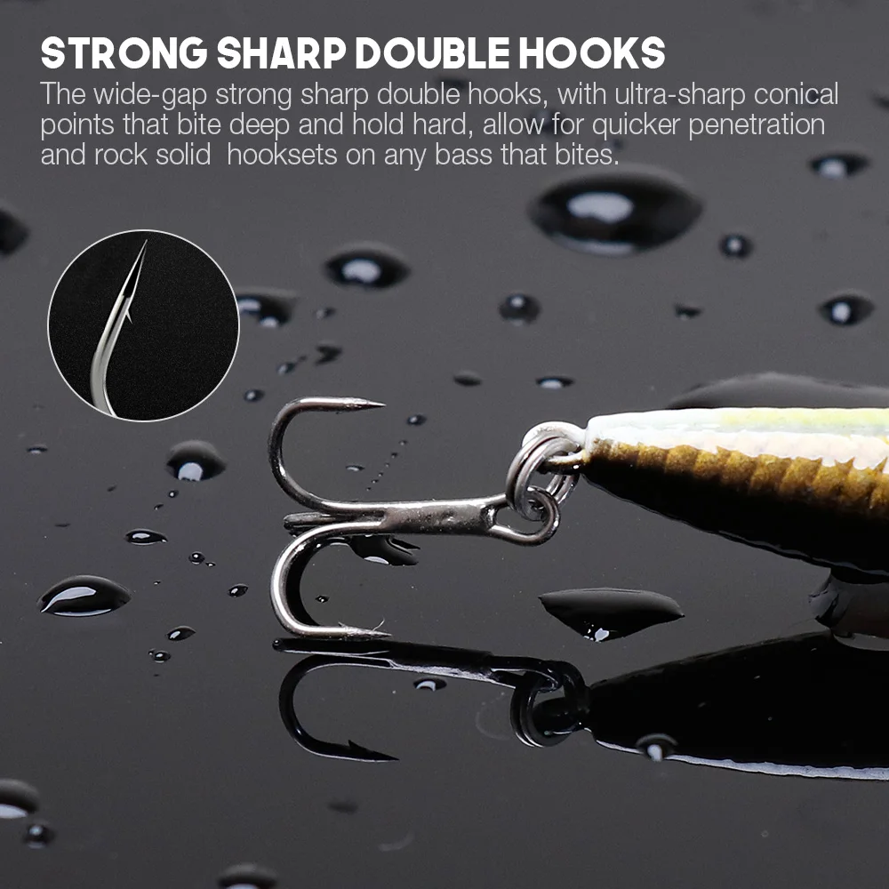 Mini Minnow Wobbler Lures 6