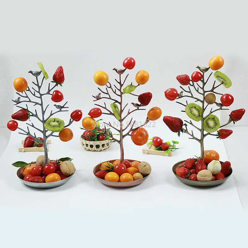 Creative Tableware Personality Irregular Christmas Fruit Tree Hotel Bar Ktv Fruit Plate Fruit Platter Rack