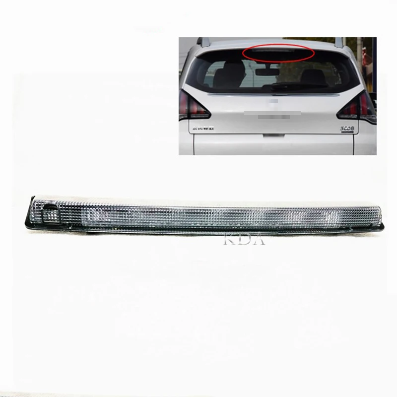 Auto Third High Mount Brake Rear Stop Tail Light Lamp Brake Light For Peugeot 208 308 3008 For Citroen C4 C5 DS4 6351HH 6350V2