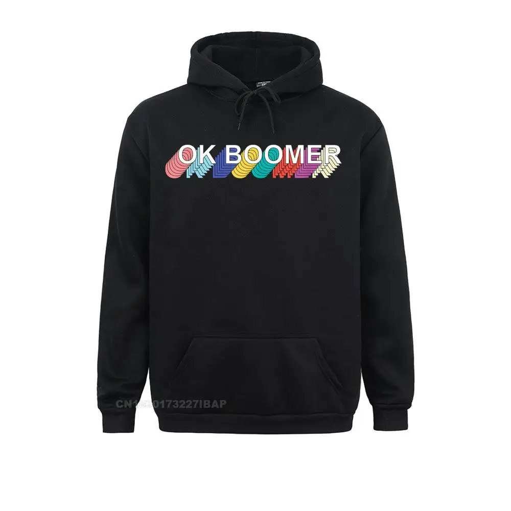 

OK-Boomer OK Boomer Okay Gen Z Millennial Retro Trending Sweatshirts Hoodies Long Sleeve Hip Hop Birthday Clothes Holiday Mens