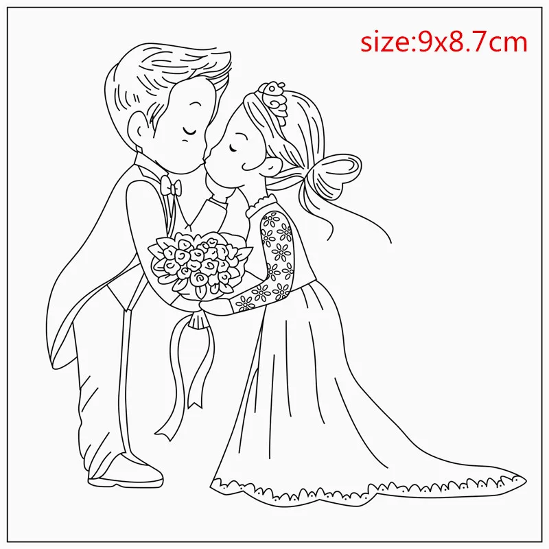 CustomRubber Silicone Clear Stamps for Scrapbooking Tampons Transparents Seal Background Stamp Card Making Diy wedding