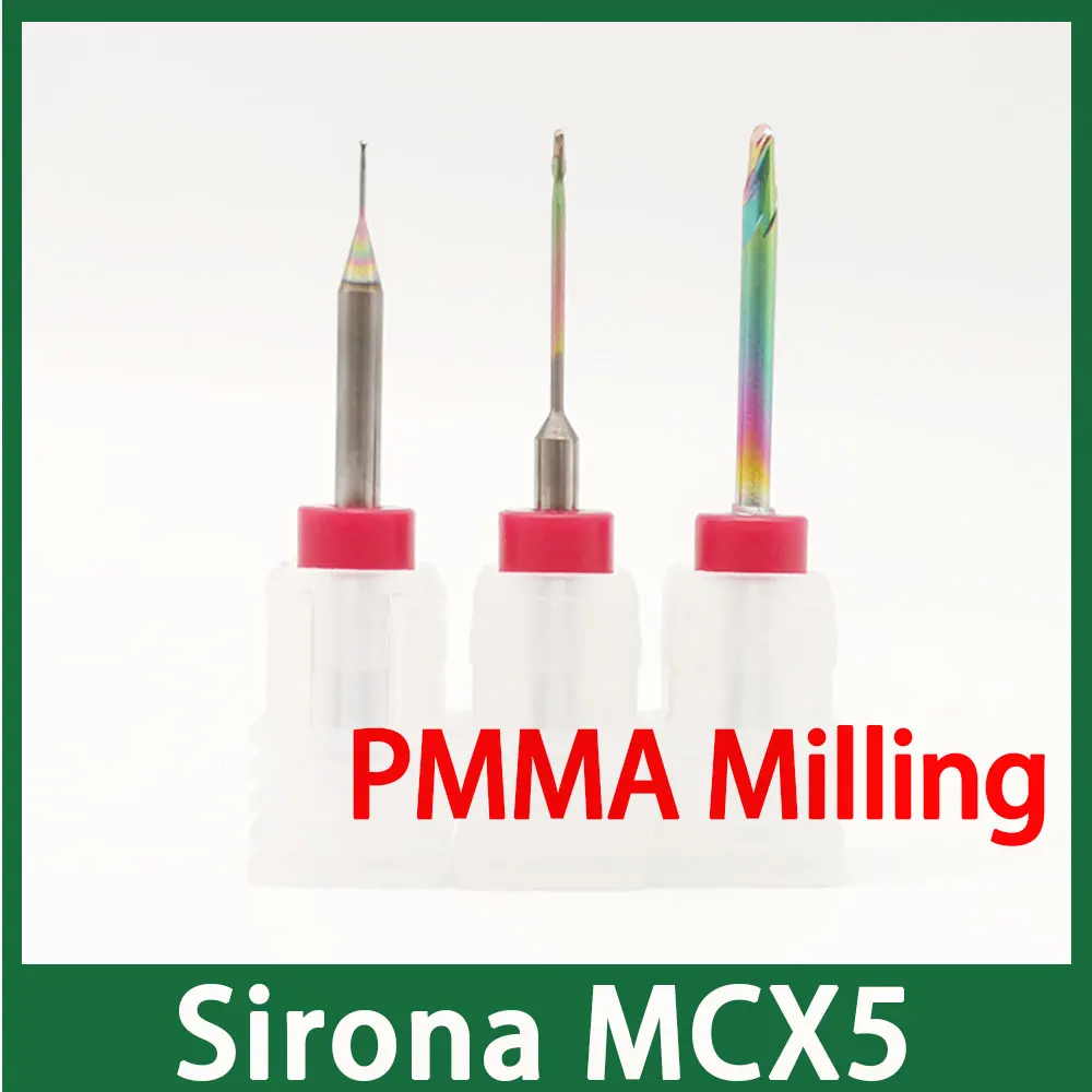 Sirona-Fresagem final para PMMA, AUEK, fresagem a cera, MCX5