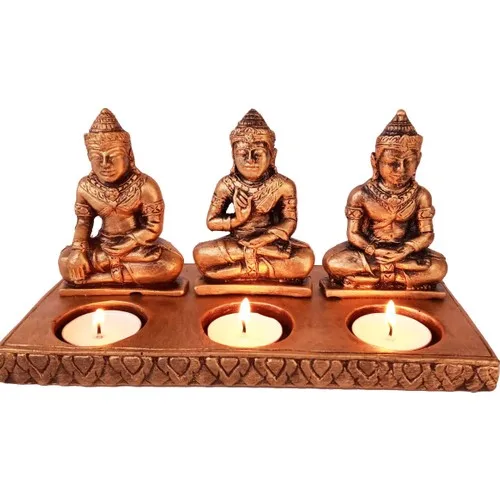 Gokcen Hobby Buddha Candle Holder 21 X12 cm