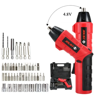 Multifunctional Charging Drill 4.8V Electric Screwdriver Outdoor Portable Convenient Multifunctional Set Electric Screwdriver