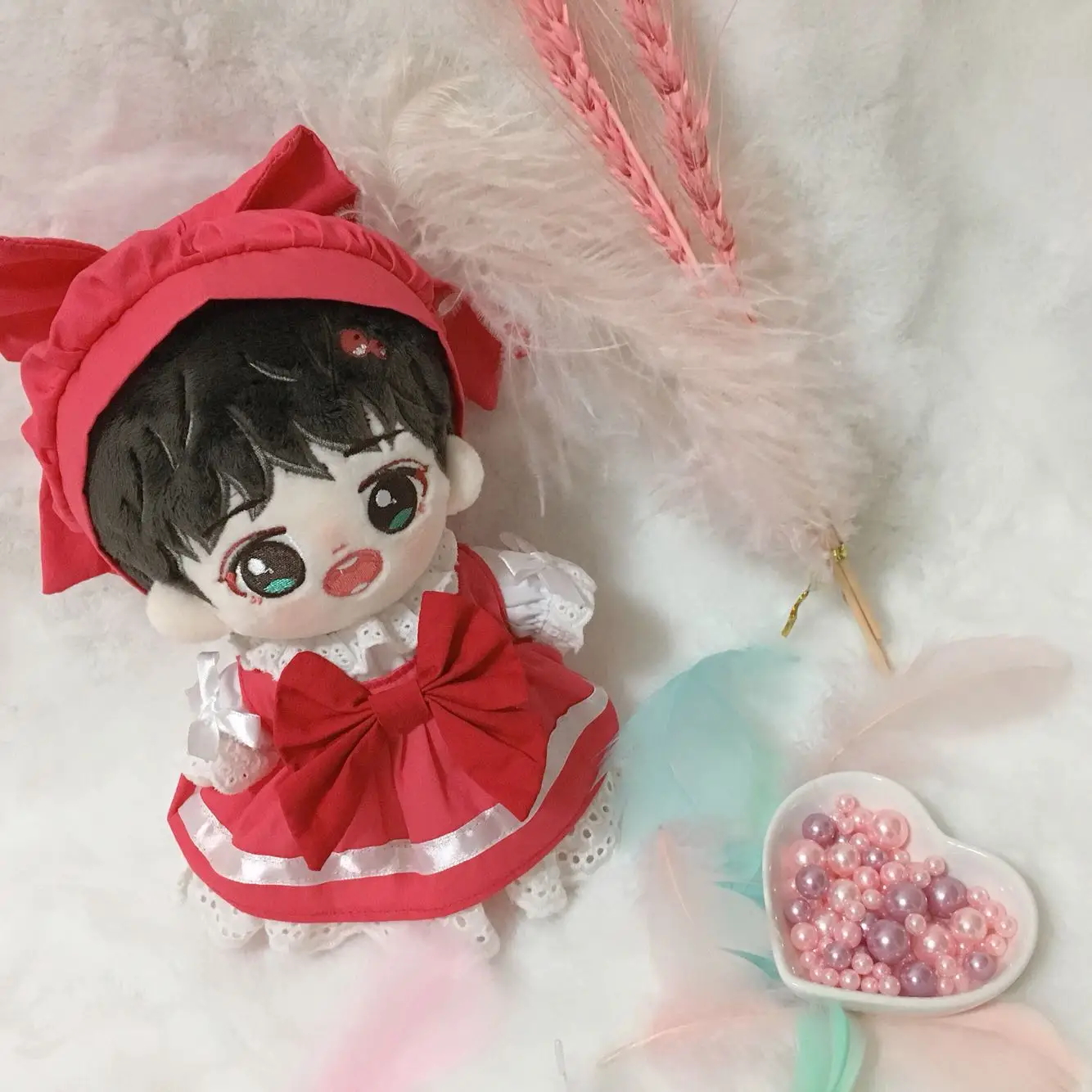 Hand-made 20cm/15cmg doll clothes Variety Sakura Magic Card Girl Dress Set Do not sell dolls