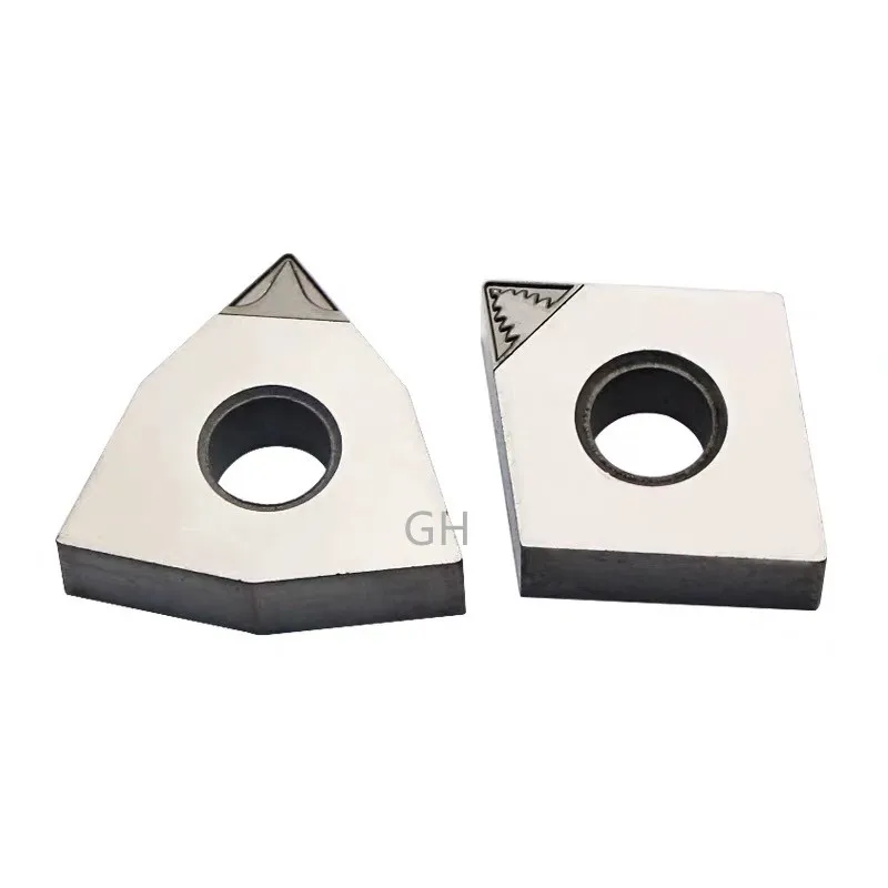 Diamond PCD Chip breaker CNC insert lathe internal turning tool Carbide cutter abrasive blades TNMG160404 VCGW VCGT160404 1PC