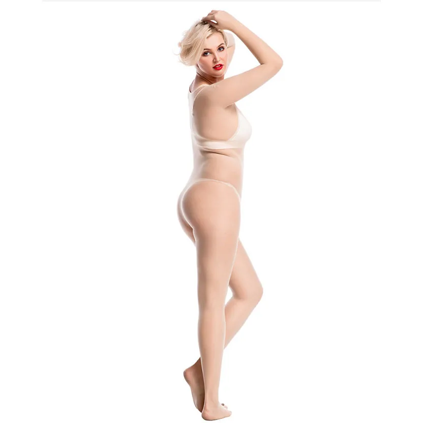 3D Ultra Thin Nylon Tight Seamless Bodystocking Separate Fingers Toes One Piece Tights Body Bodysuit Babydoll Bodycon Jumpsuit