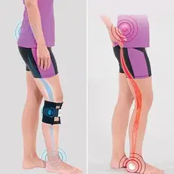 2022 knie Brace Magnetische Therapie Stein Entlasten Spannung Akupressur Sciatic Nerven Knie Brace für Zurück Schmerzen Knie Brace Unterstützung