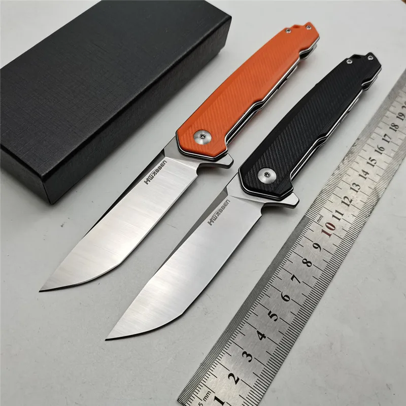 

KESIWO J150 Folding D2 Blade G10 Pocket Survival Hunting Tactical Flipper Outdoor Camping Kitchen Rescue Gift EDC Knife