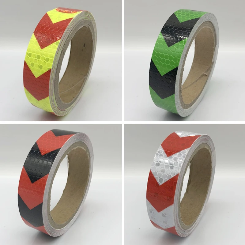 Car Reflective Tape Decoration Stickers Car Warning Safety Reflectante Tape Film Auto Reflector Sticker for Car Styling