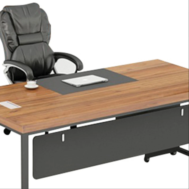 Computer Tafel Stalen Voet Bureau Baas Tafel