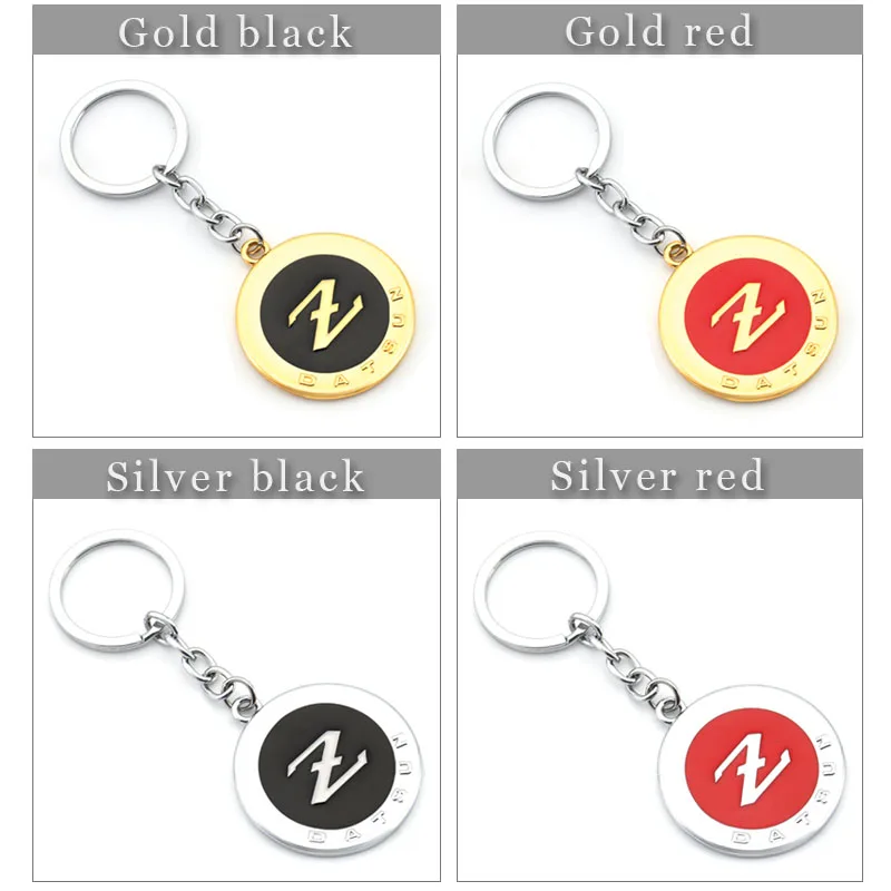 Car Keychain Z Logo Key Chain Ring Holder Keyring for Nissan Datsun