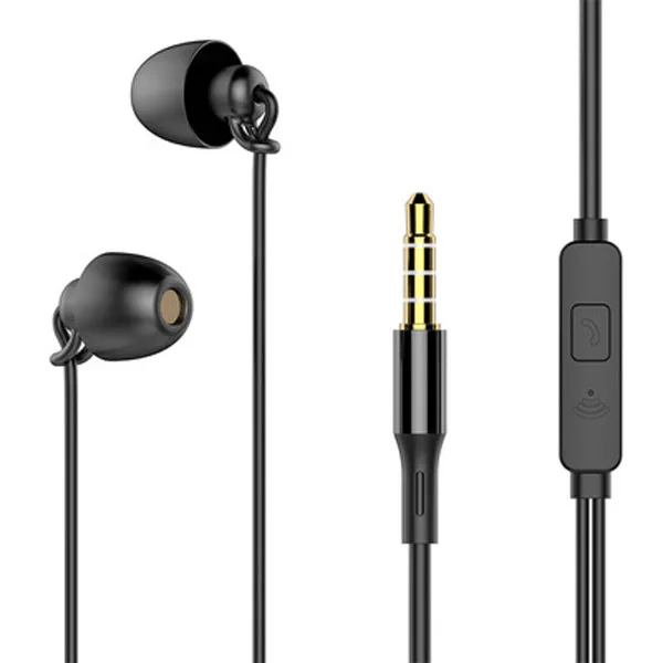 ASMR Oortelefoon Hifi Headset Ruisonderdrukkende Slapen Oordopjes Zachte Siliconen Headset TPE Draad Geen Oordruk Oordopjes Voor Xiaomi Huawei