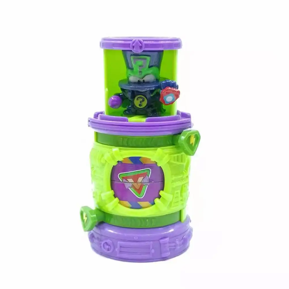 1 set Super zings Enigma with Trash Can Ultra Rare superthings Limited Collection  Action Figures Dolls Toys Kids Xmas Gift