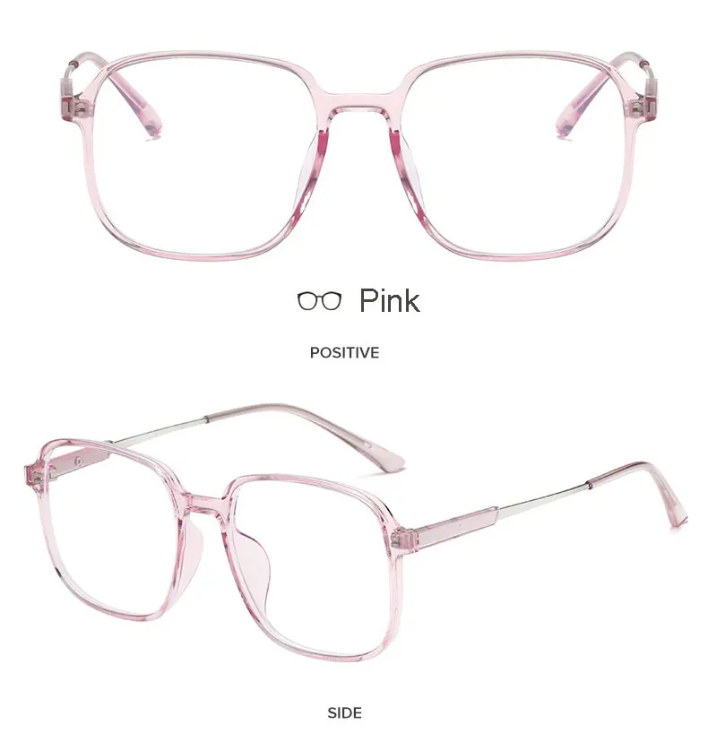 Retro Kunststoff Brillen Rahmen Unisex Vollrand Brillen Anti Blue Ray Myopie Gläser Neue Ankunft Heißer Verkauf Brille – Detail 14