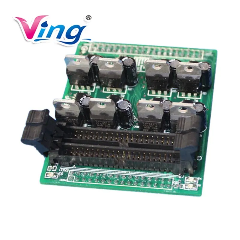 Original LIYU Solvent Inkjet Printer PZ-3208 Carriage Board With 3 Adapter Board (Konika 512,14PL)